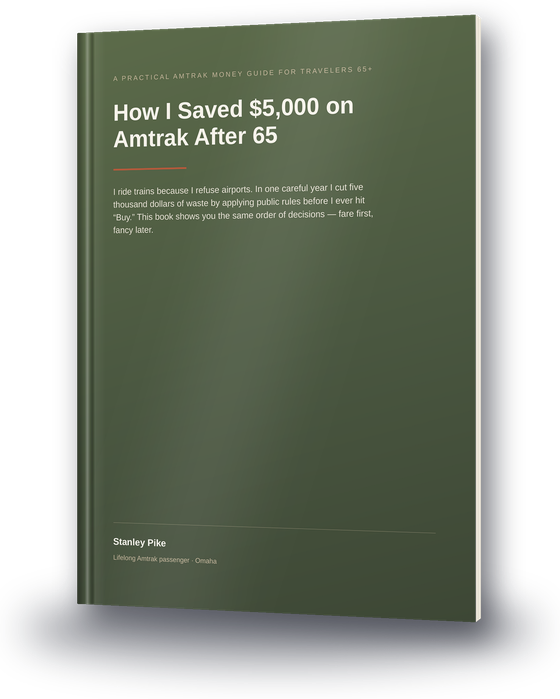 How I Saved $5,000 on Amtrak After 65 cover